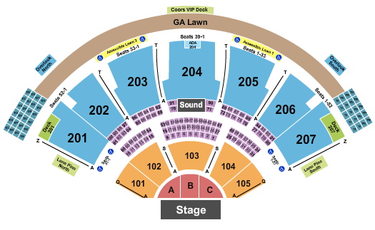 Ruoff Music Center Pitbull Seating Chart