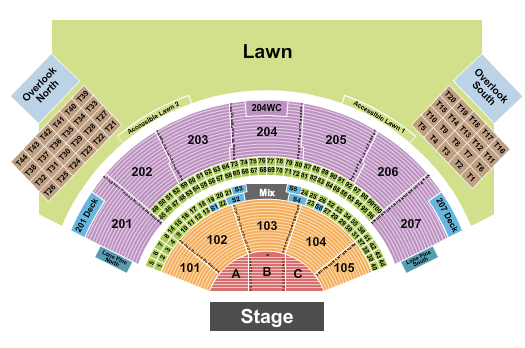Ruoff Music Center Pitbull Seating Chart
